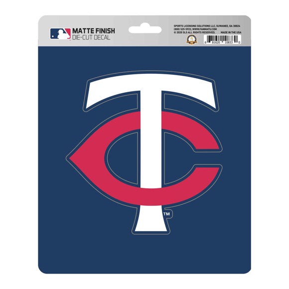 Minnesota Twins Matte Decal Sticker