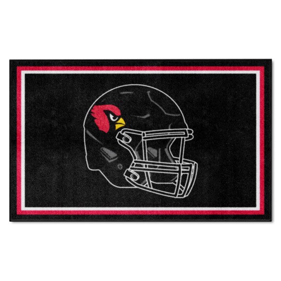 Arizona Cardinals 4ft. x 6ft. Plush Area Rug