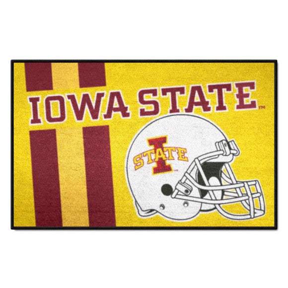 Iowa State Cyclones Starter Mat Accent Rug   19in. x 30in. with IS Symbol Logo