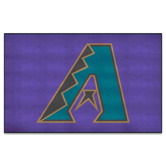 Arizona Diamondbacks Ulti-Mat Rug - 5ft. x 8ft. - Retro Collection