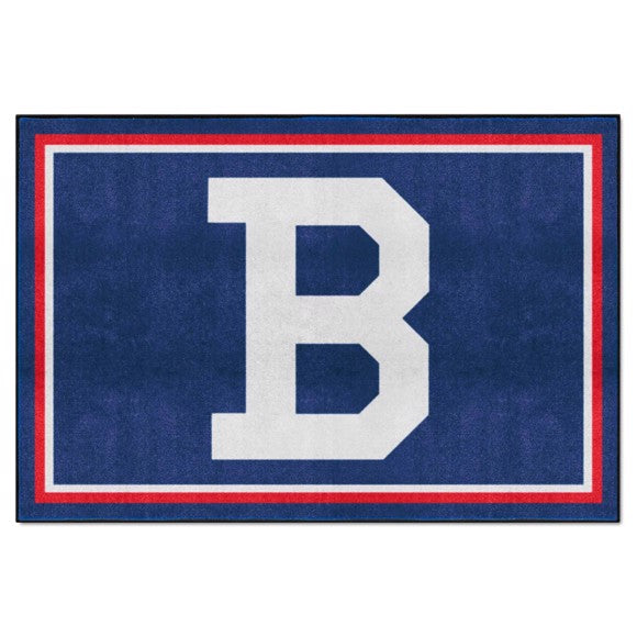 Atlanta Braves 5ft. x 8 ft. Plush Area Rug - Retro Collection