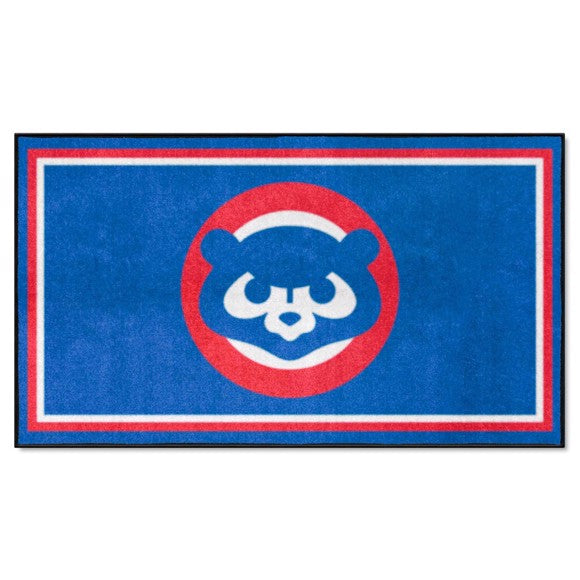 Chicago Cubs 3ft. x 5ft. Plush Area Rug - Retro Collection