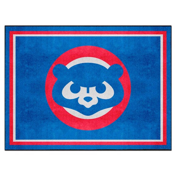 Chicago Cubs 8ft. x 10 ft. Plush Area Rug - Retro Collection