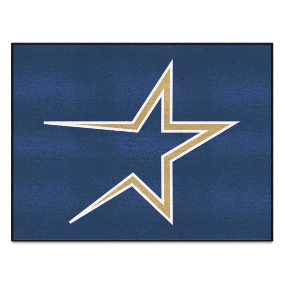 Houston Astros All Star Rug   34 in. x 42.5 in.   Retro Collection with Symbol Logo