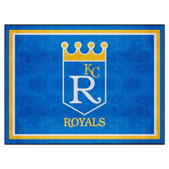 Kansas City Royals 8ft. x 10 ft. Plush Area Rug - Retro Collection