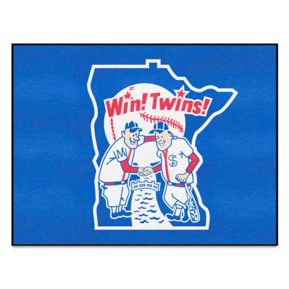 Minnesota Twins All-Star Rug - 34 in. x 42.5 in. - Retro Collection