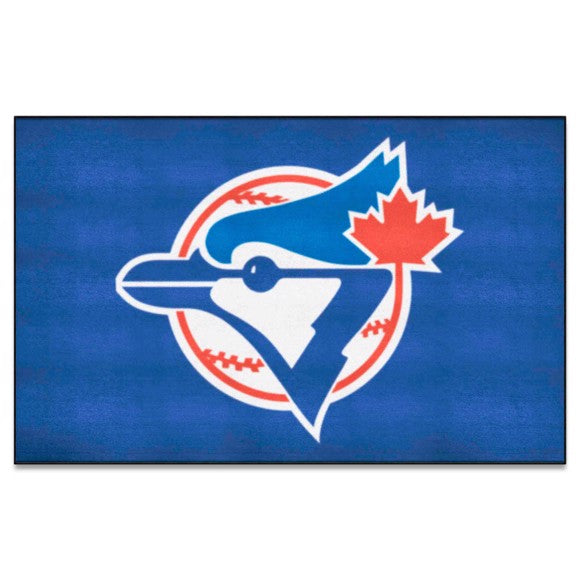 Toronto Blue Jays Ulti Mat Rug   5ft. x 8ft.   Retro Collection with Symbol Logo