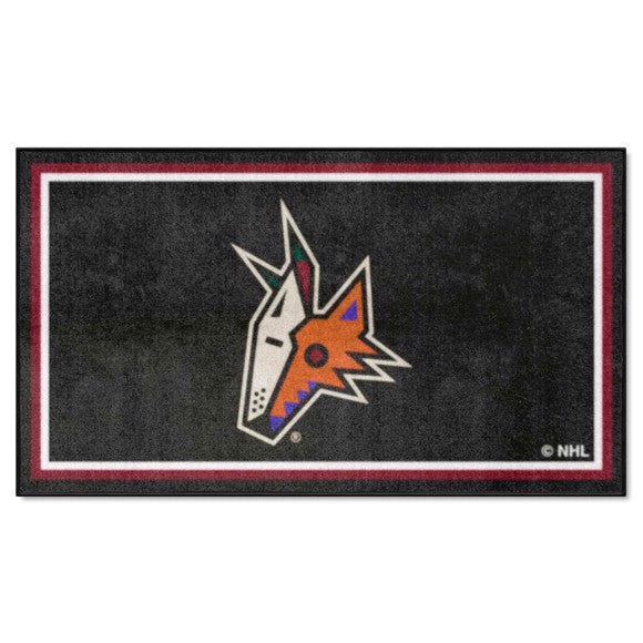 Arizona Coyotes 3ft. x 5ft. Plush Area Rug