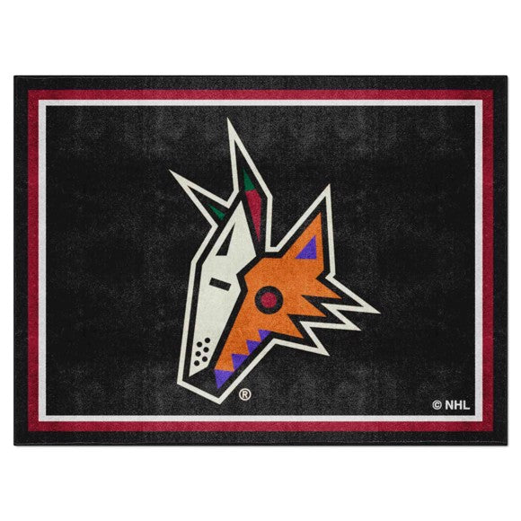 Arizona Coyotes 8ft. x 10 ft. Plush Area Rug