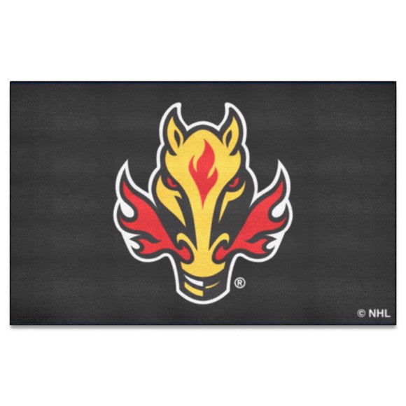 Calgary Flames Ulti-Mat Rug - 5ft. x 8ft.