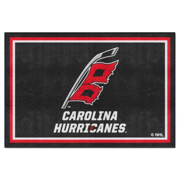 Carolina Hurricanes 5ft. x 8 ft. Plush Area Rug