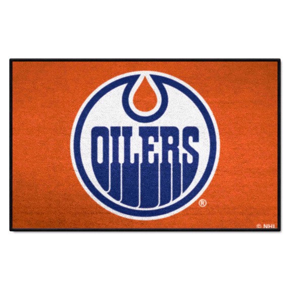 Edmonton Oilers Starter Mat Accent Rug - 19in. x 30in.
