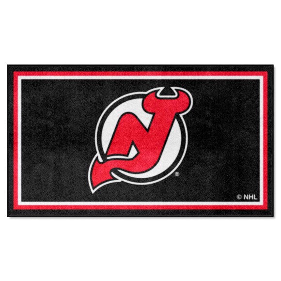 New Jersey Devils 3ft. x 5ft. Plush Area Rug