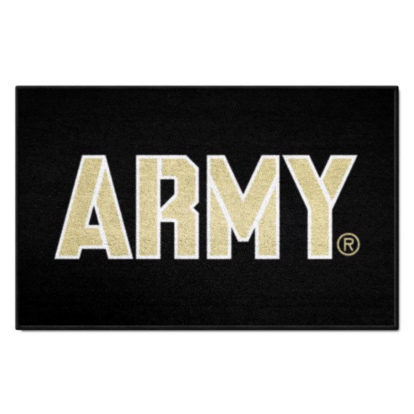 Army West Point Black Knights Starter Mat Accent Rug   19in. x 30in. With Army Logo