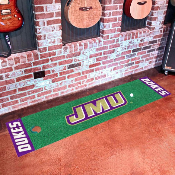 James Madison University Dukes Putting Green Mat - 1.5ft. x 6ft.