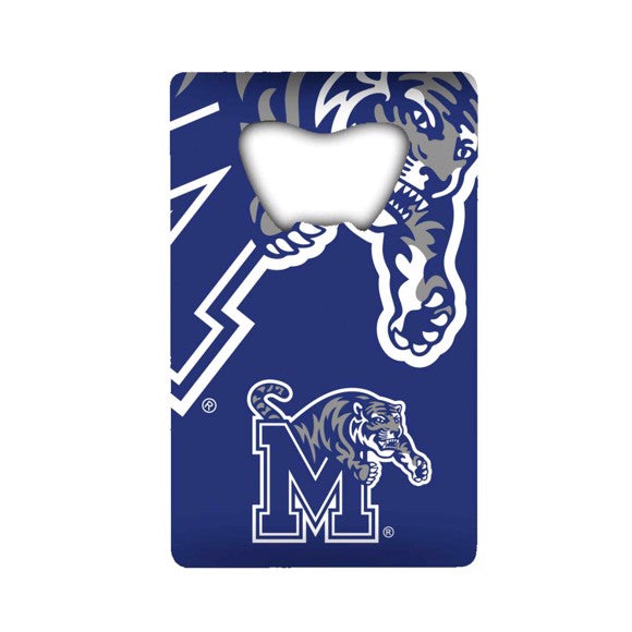 Memphis Tigers Credit Card Style Bottle Opener - 2€� x 3.25