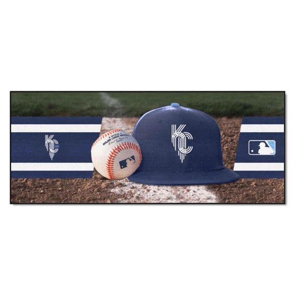 Kansas City Royals Baseball Runner Rug - 30in. x 72in.