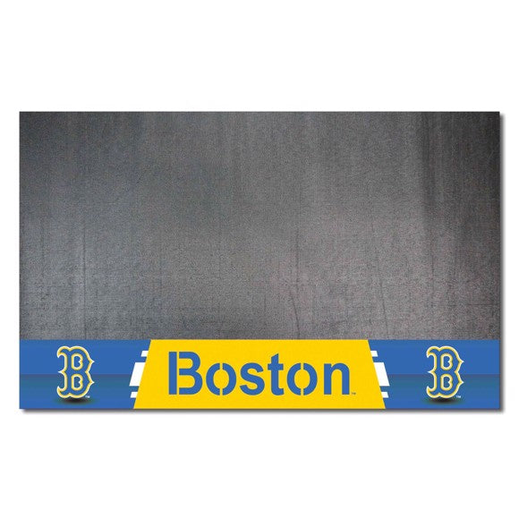 Boston Red Sox Vinyl Grill Mat - 26in. x 42in.