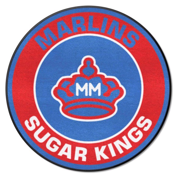 Miami Marlins Roundel Rug - 27in. Diameter