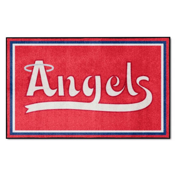 Los Angeles Angels 4ft. x 6ft. Plush Area Rug