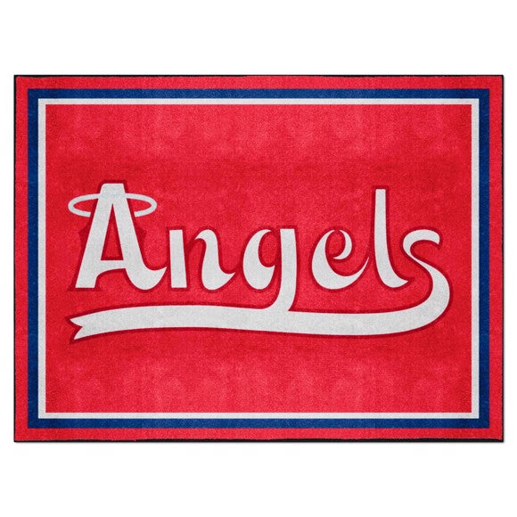 Los Angeles Angels 8ft. x 10 ft. Plush Area Rug