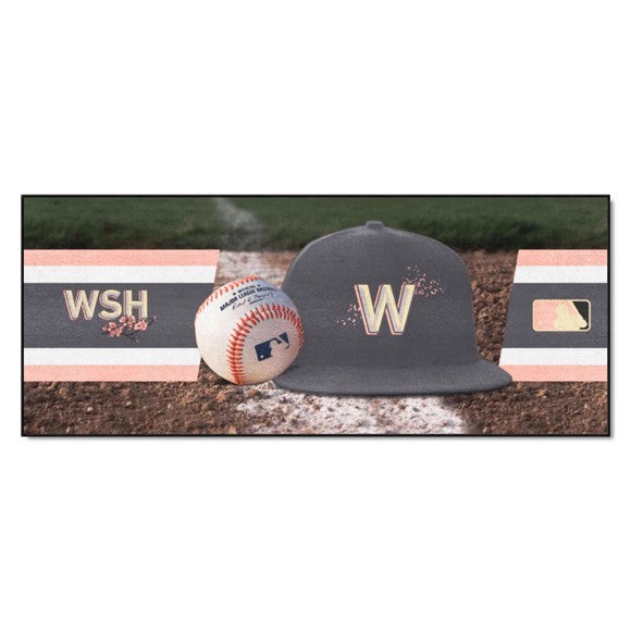 Washington Nationals Baseball Runner Rug - 30in. x 72in.