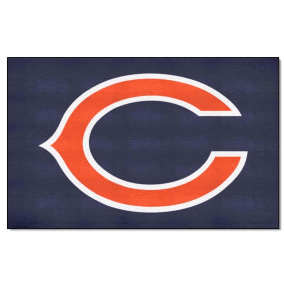 Chicago Bears Ulti Mat Rug   5ft. x 8ft. with C Logo