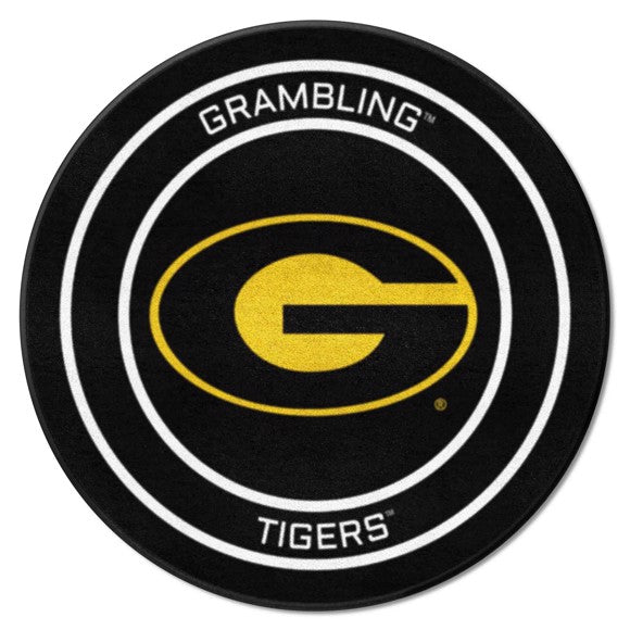 Grambling State Tigers Hockey Puck Rug - 27in. Diameter
