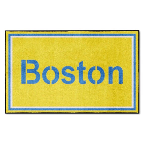 Boston Red Sox 4ft. x 6ft. Plush Area Rug