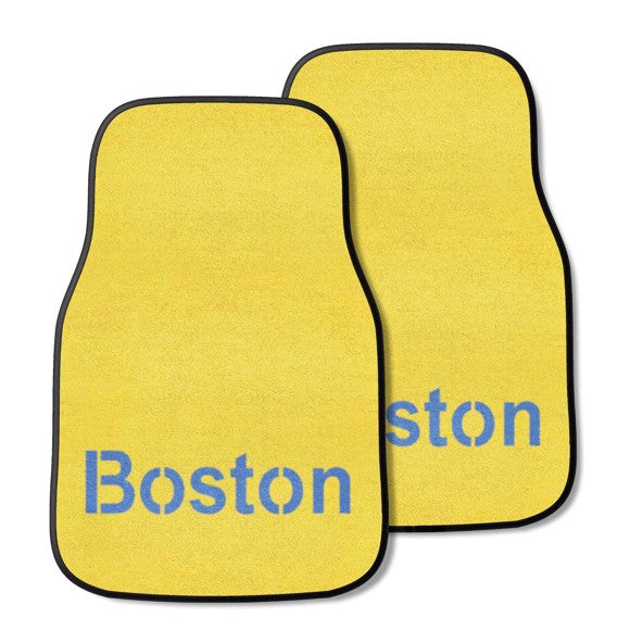 Boston Red Sox Front Carpet Car Mat Set - 2 Pieces