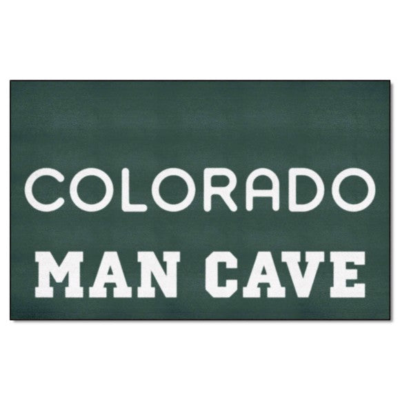 Colorado Rockies Man Cave Ulti-Mat Rug - 5ft. x 8ft.