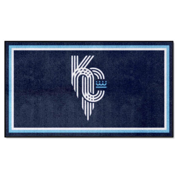 Kansas City Royals 3ft. x 5ft. Plush Area Rug