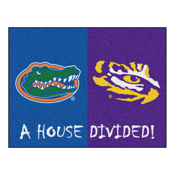 '-House Divided Mat-True Sports Fan