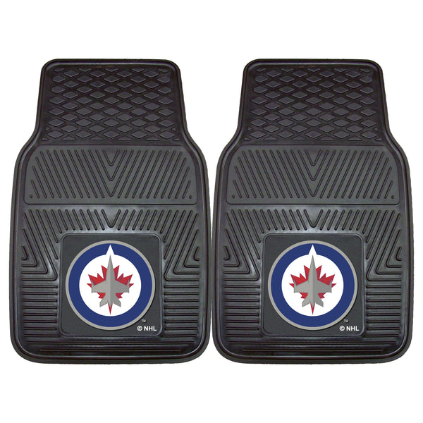 '-2-pc Vinyl Car Mat Set-True Sports Fan