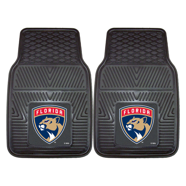 '-2-pc Vinyl Car Mat Set-True Sports Fan