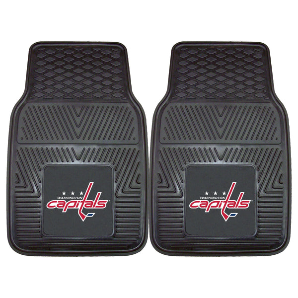 '-2-pc Vinyl Car Mat Set-True Sports Fan