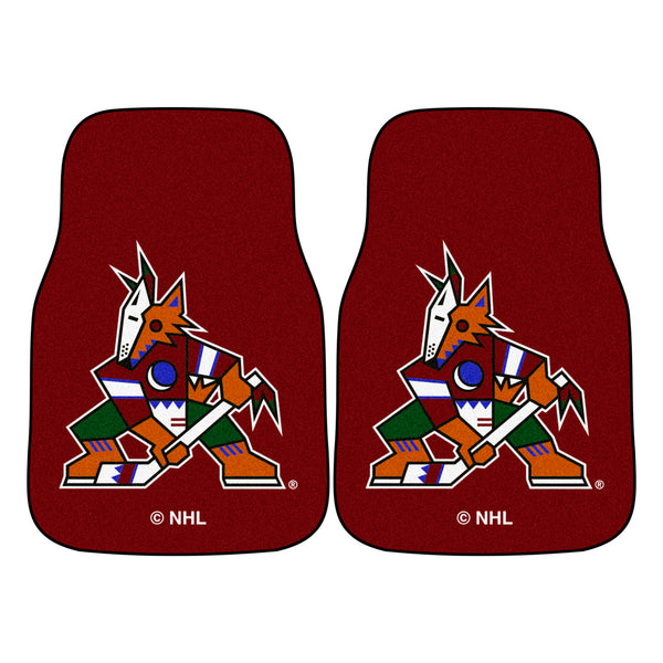 '-2-pc Carpet Car Mat Set-True Sports Fan