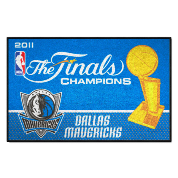 NBA - Dallas Mavericks Starter Mat with 2011 NBA The Finals Champions Logo