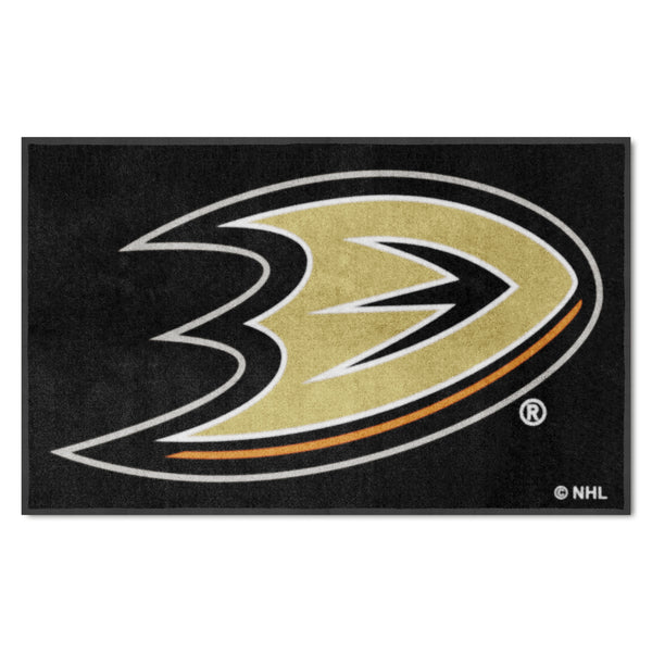 NHL - Anaheim Ducks 4X6 Logo Mat - Landscape