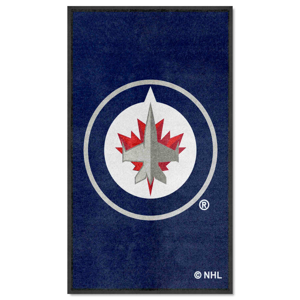 NHL - Winnipeg Jets 3X5 Logo Mat - Portrait