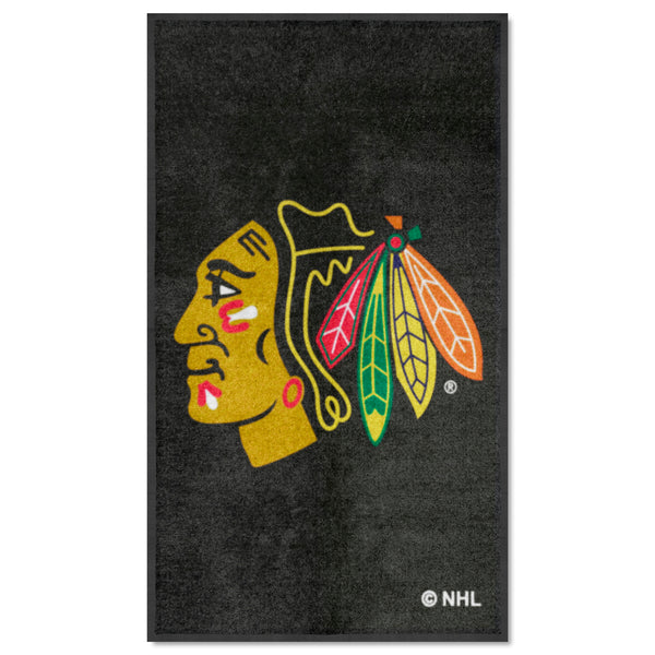 NHL - Chicago Blackhawks 3X5 Logo Mat - Portrait