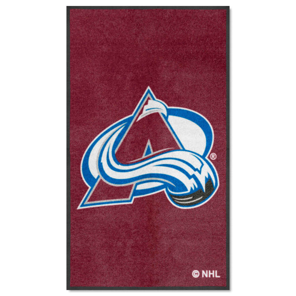 NHL - Colorado Avalanche 3X5 Logo Mat - Portrait