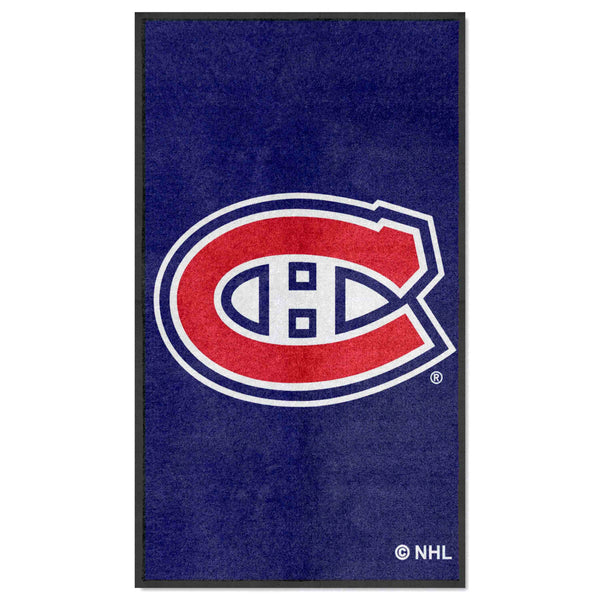 NHL - Montreal Canadiens 3X5 Logo Mat - Portrait