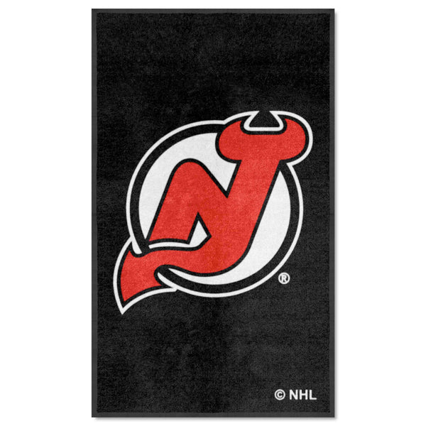 NHL - New Jersey Devils 3X5 Logo Mat - Portrait