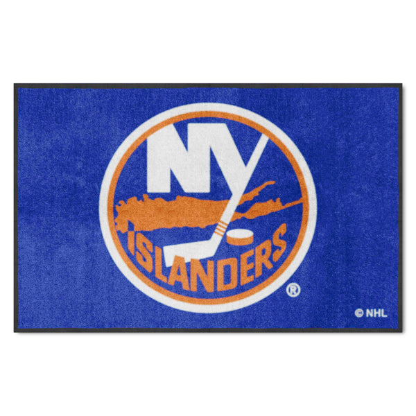 NHL - New York Islanders 4X6 Logo Mat - Landscape