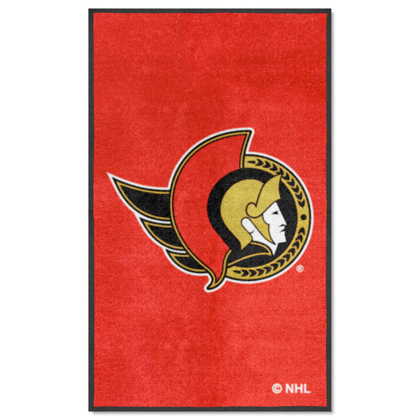 NHL - Ottawa Senators 3X5 Logo Mat - Portrait