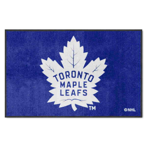 NHL - Toronto Maple Leafs 4X6 Logo Mat - Landscape
