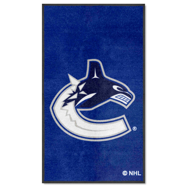 NHL - Vancouver Canucks 3X5 Logo Mat - Portrait