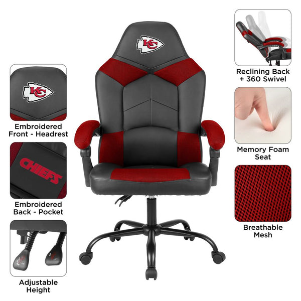 Kansas City Chiefs Oversized Office Chair