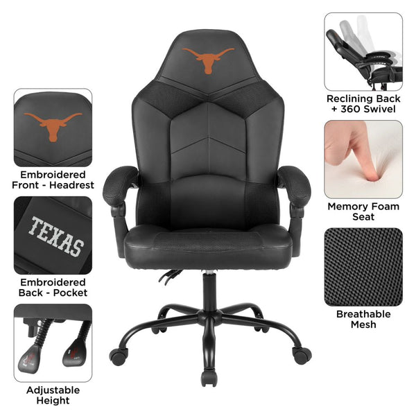 Texas Longhorns Oversized Office Chair
